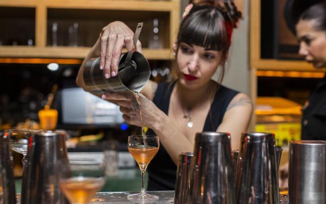 Esther Merino, una de las voces más activas y respetadas del sector de las bebidas NoLo. / E.M. Esther Merino, una de las voces más activas y respetadas del sector de las bebidas NoLo.