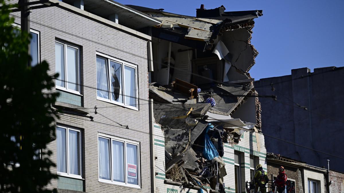 La explosión ha ocurrido en un edificio de viviendas de la ciudad belga de Hoboken.