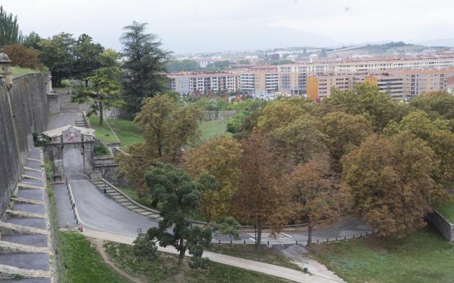 Vista del Portal de Francia y alrededores. Vista del Portal de Francia y alrededores.