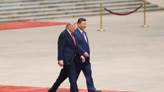 Xi Jinping y Trump.