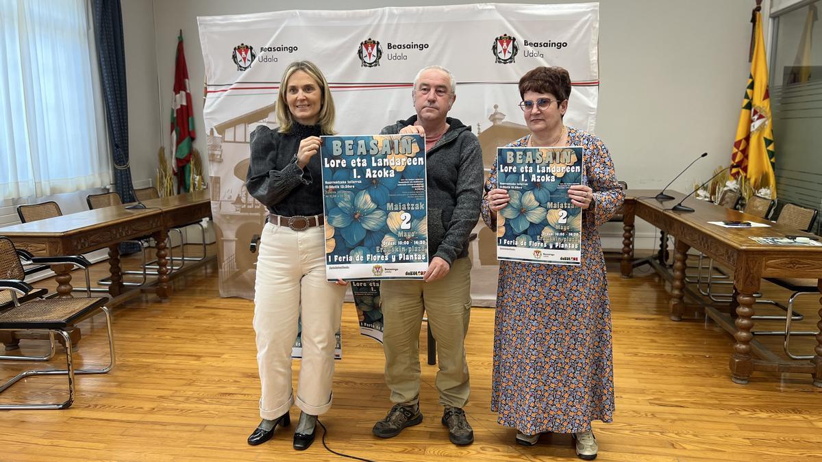 Presentación de la primera Feria de Flores y Plantas de Beasain.