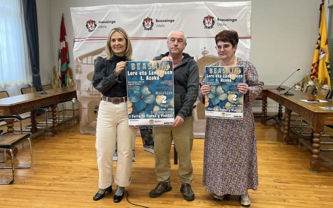 Presentación de la primera Feria de Flores y Plantas de Beasain.