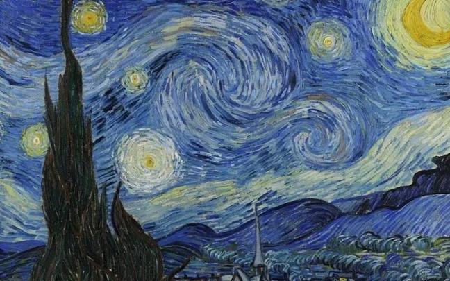 La Noche Estrellada, de Van Gogh.