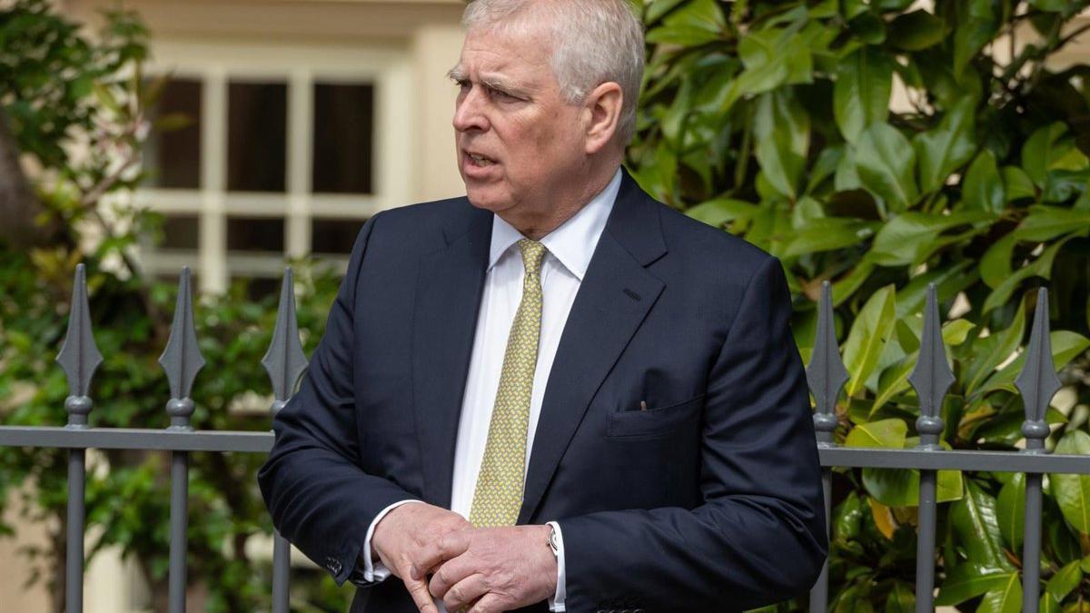 El expríncipe Andrés de Inglaterra