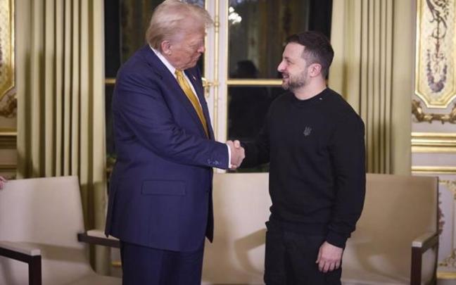 Donald Trump y Volodimir Zelenski, en un encuentro anterior
