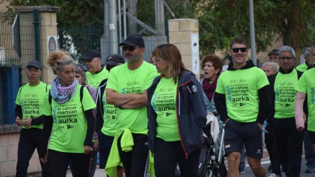 Marcha contra el cáncer de Agurain en 2025