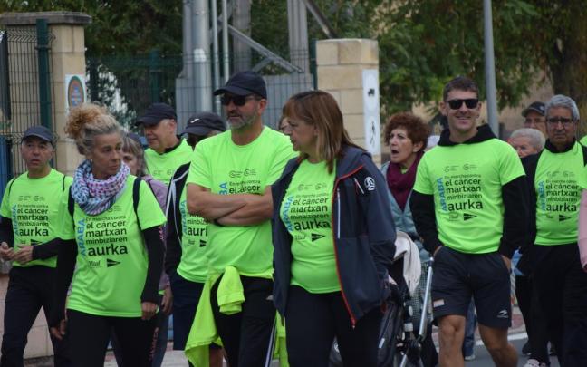 Marcha contra el cáncer de Agurain en 2025