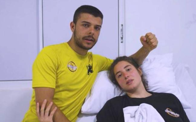 Aritz y Treku se despiden de los Guabanes desde el hospital