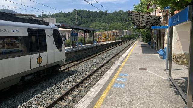 Estación de Euskotren. IMAGEN DE ARCHIVO