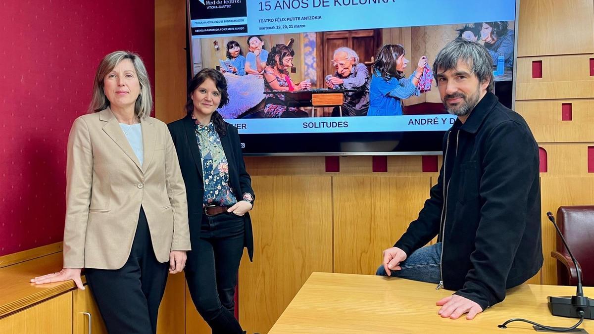 Kulunka Teatrok 'Forever', 'Solitudes' eta 'André y Dorine' taularatuko ditu aste honetan Gasteizen.