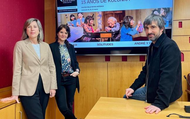 Kulunka Teatrok 'Forever', 'Solitudes' eta 'André y Dorine' taularatuko ditu aste honetan Gasteizen.