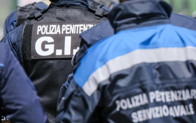 Agentes de la policía italiana.