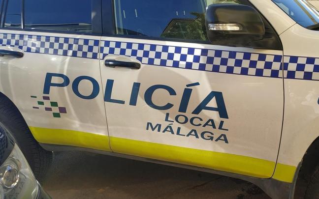 Vehículo de la Policía Local de Málaga.