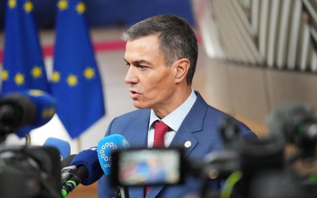 Sánchez participa en una reunión del Consejo Europeo en Bruselas.