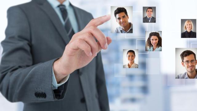 Representación de la búsqueda de personal.