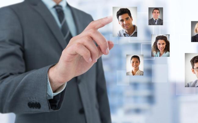 Representación de la búsqueda de personal.