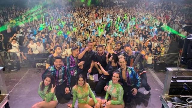 Orquesta Vilkano al término de uno de sus espectáculos en pasadas ediciones de las Madalenak de Arrigorriaga / Orquesta Vulkano Orquesta Vilkano al término de uno de sus espectáculos en pasadas ediciones de las Madalenak de Arrigorriaga