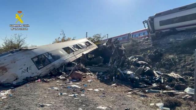 En imágenes: El día después del accidente de Urda