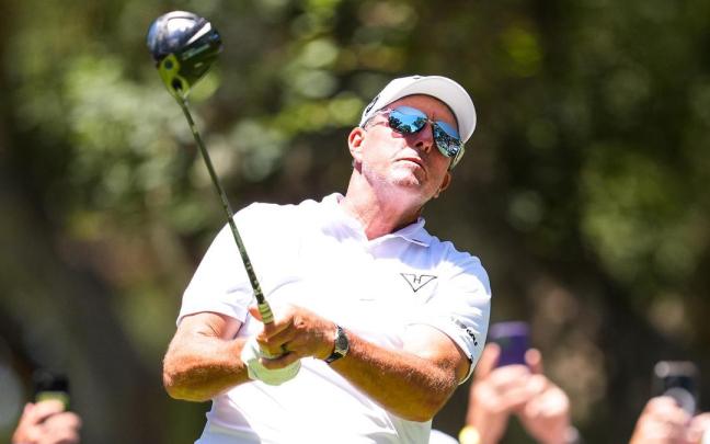 Phil Mickelson, en el LIV Golf, donde en marzo disputó su último torneo.