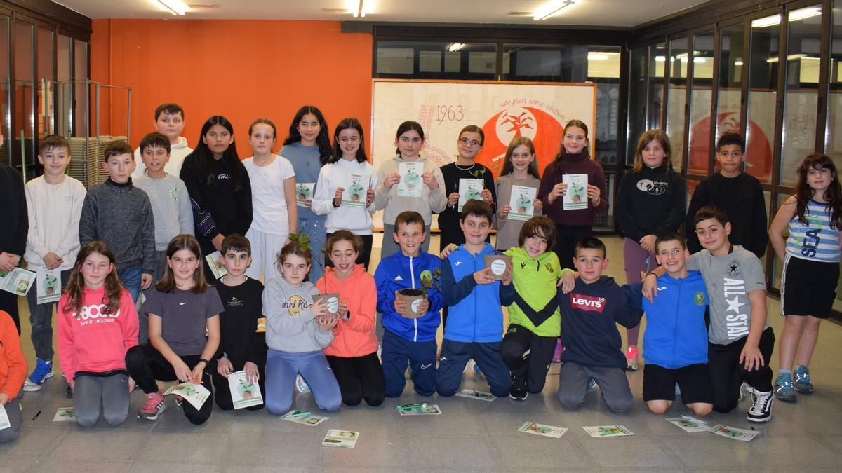 El alumnado participante en el taller.