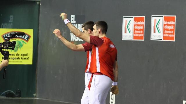 Joseba Ezkurdia y Beñat Rezusta.