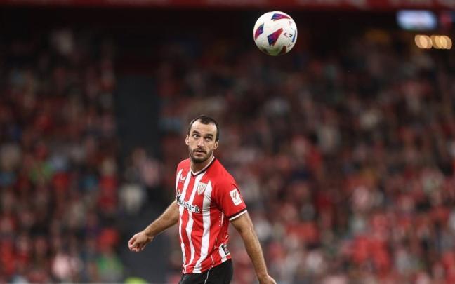 El jugador del Athletic Club, Íñigo Lekue
