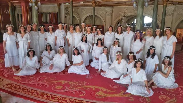 La coral de voces blancas Zirzira Ahots Taldea de Basauri está formada por 40 integrantes / Zirzira Ahots Taldea La coral de voces blancas Zirzira Ahots Taldea de Basauri está formada por 40 integrantes