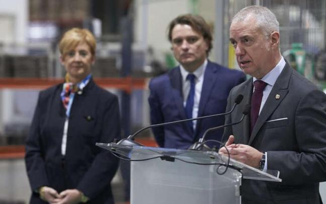 Urkullu aboga por preservar el modelo económico e industrial vasco “y seguir mejorando día a día”.