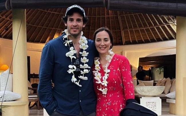 Íñigo Onieva y Tamara Falcó, en Bali.