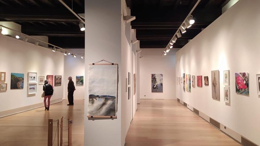 Imagen de una de las exposiciones colectivas protagonizadas por las y los artistas de Beart Elkartea.