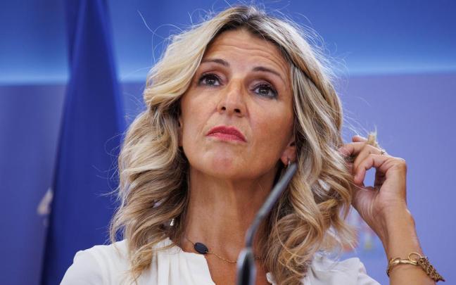 La vicepresidenta segunda en funciones y líder de Sumar, Yolanda Díaz.