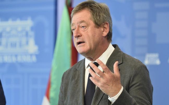 El consejero de Cultura y Política Lingüística del Gobierno vasco, Bingen Zupiria, en una imagen de archivo.