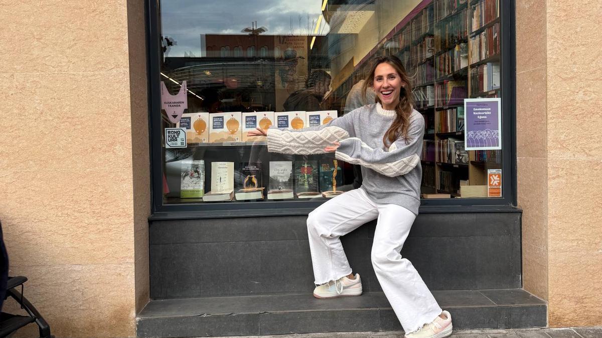 Ainhoa Baigorri, autora y escritora de 'Cuando un globo vuela'.