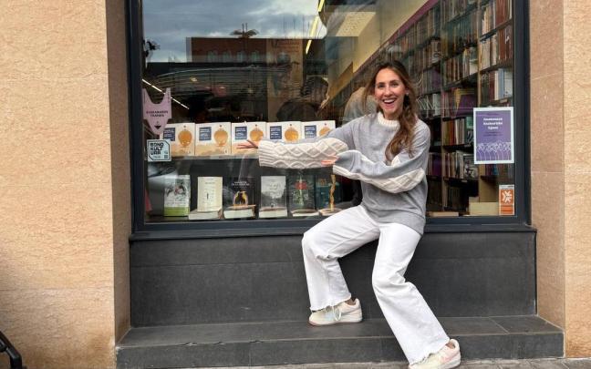 Ainhoa Baigorri, autora y escritora de 'Cuando un globo vuela'.