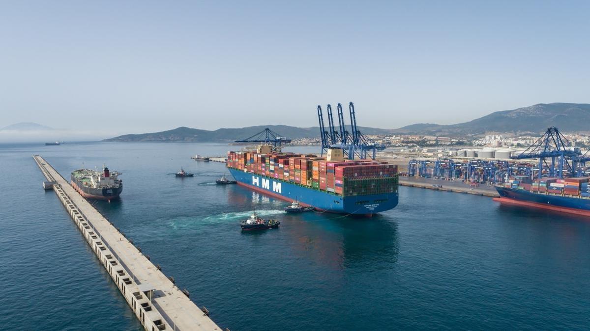 Puerto de Algeciras, por donde entraba la cocaína que después se distribuía por todo Europa.