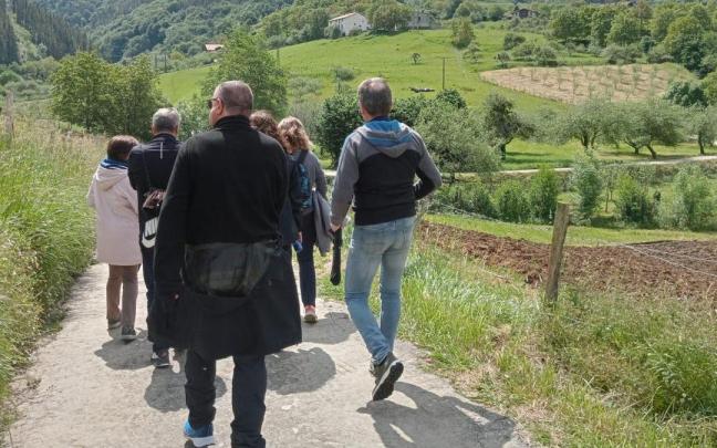 Paisaia ederretan murgiltzeko aukera dago Urola Erdian.
