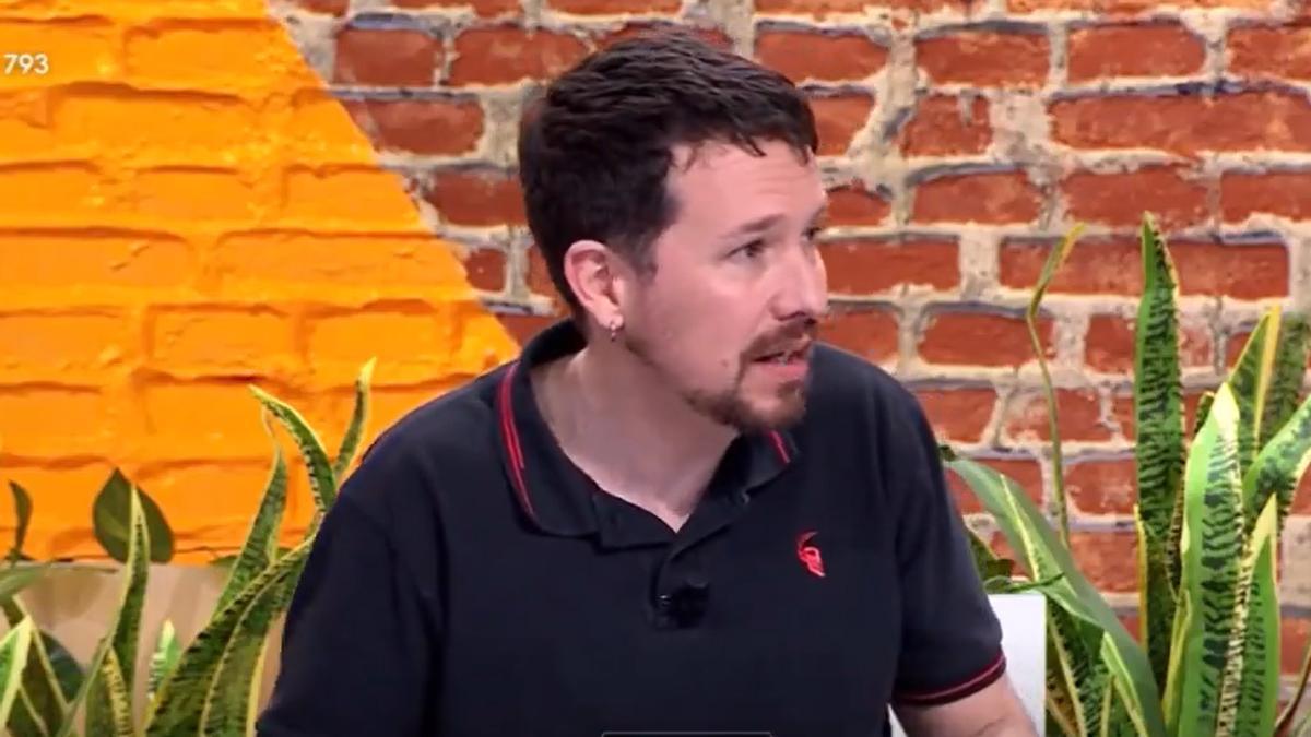 Pablo Iglesias, este lunes en 'Mañaneros' de La 1.