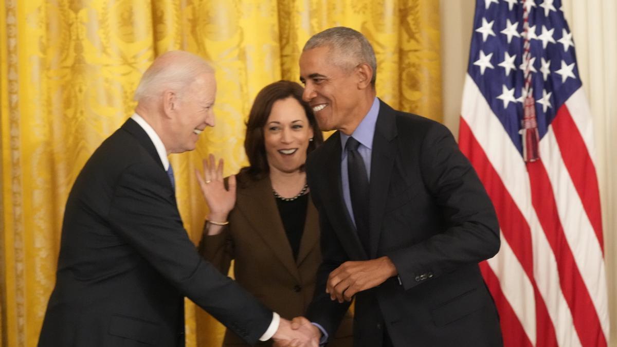 El expresidente de EE.UU., Barack Obama, ha participado en varios actos para recaudar fondos para Joe Biden.