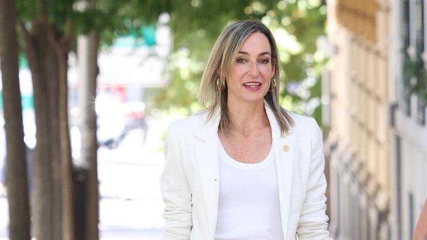 La consejera de Autogobierno, Maria Ubarretxena, en Madrid