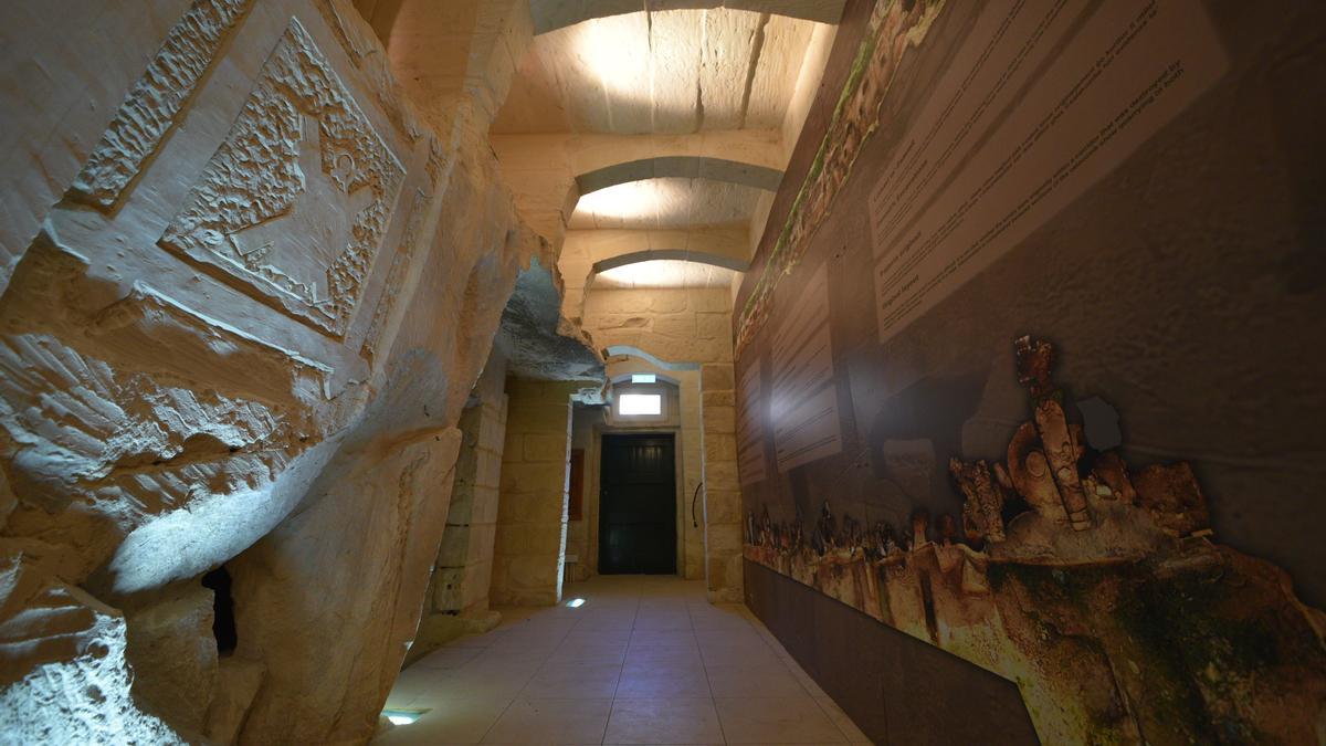 Las catacumbas de Ta’Bistra.
