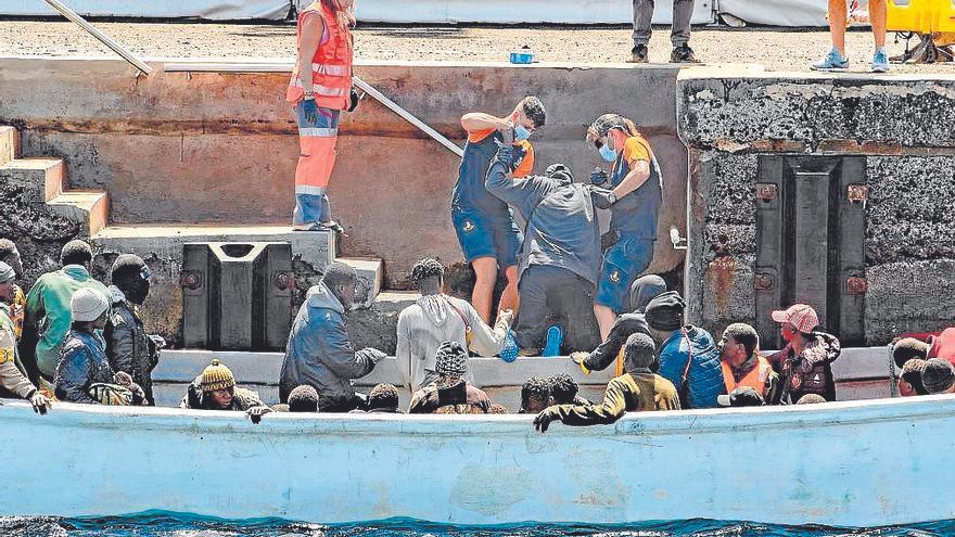 Solo a Canarias han llegado más de 22.000 migrantes durante este año.