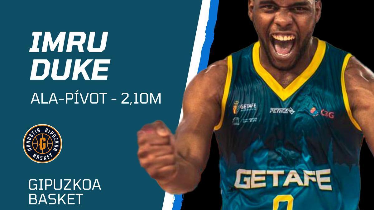 Imru Duke, nuevo jugador del GBC.