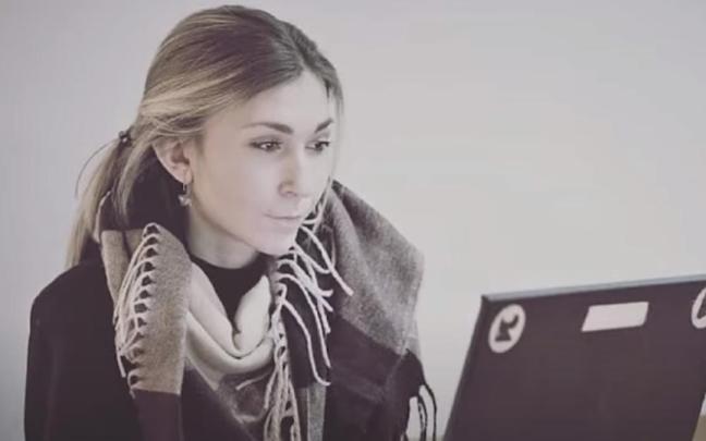 La periodista ucraniana Viktoria Roshchina.