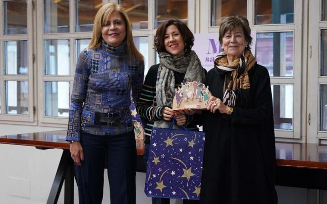 Mari Asun Azkarreta ha recibido uno de los premios 8M Sariak.