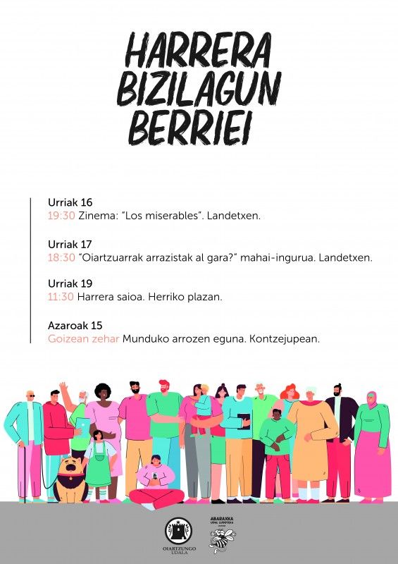 Harrera Astearen egitaraua