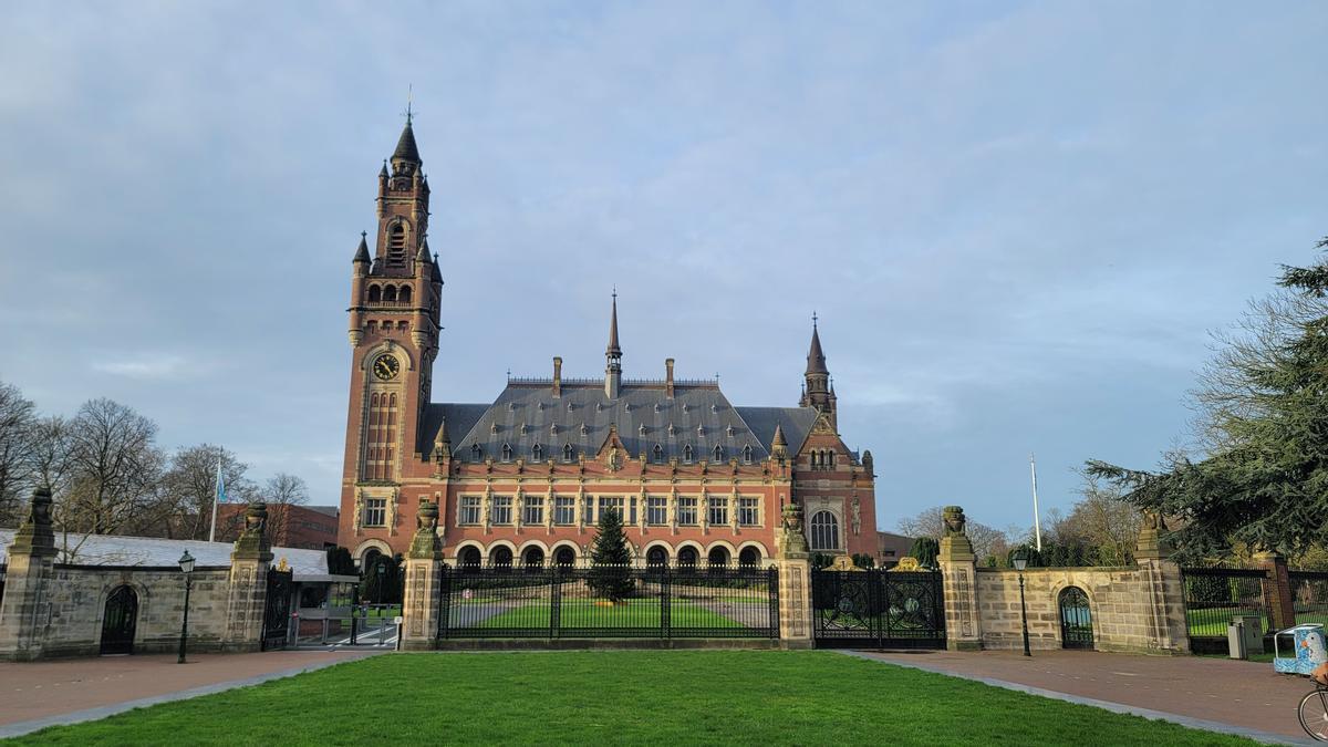 El Palacio de la Paz, en La Haya, sede de la Corte Internacional de Justicia.