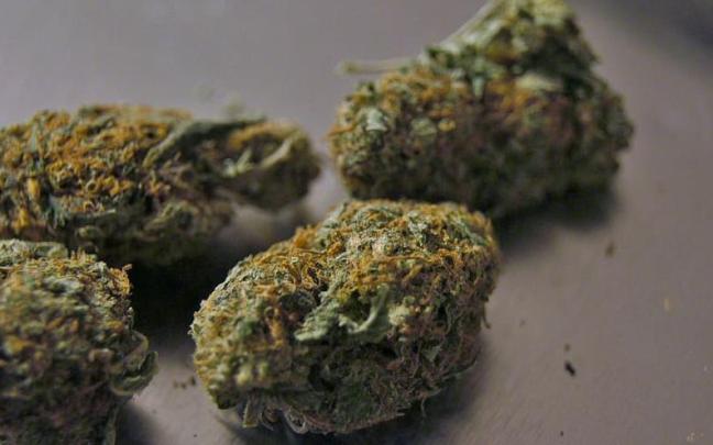 Imagen de marihuana sintética. Imagen de marihuana sintética.