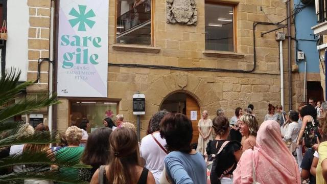 Oriotarras celebrando un evento en Saregile.