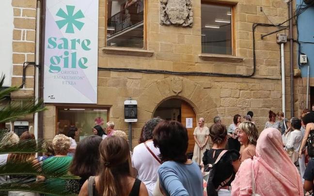 Oriotarras celebrando un evento en Saregile.