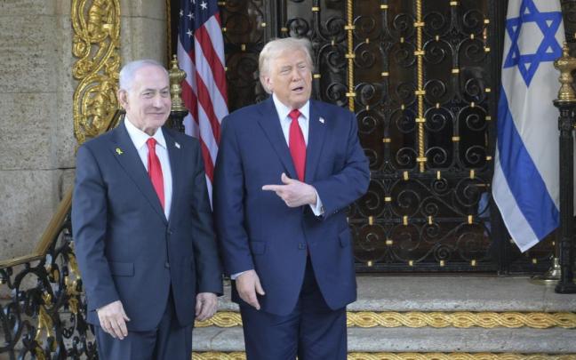Reunión entre Netanyahu y Trump en Florida.